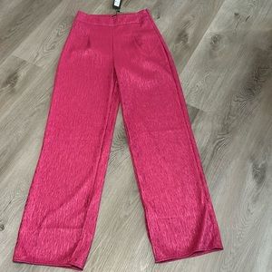 Nasty Gal Pink High waisted trousers